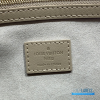 LV Keepall Bandoulière 45 (Khaki Green/Vermillion Red Monogram Canvas)
