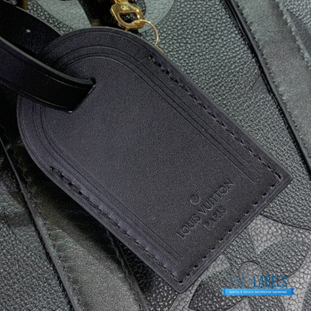 LV Keepall Bandoulière 45 (Tourterelle Monogram Empreinte Leather)