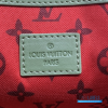 LV Keepall Bandoulière 50 (Khaki Green Monogram Coated Canvas)