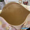 LV Keepall Bandoulière 45 (Peach Damierlicious Coated Canvas)