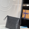 LV Pochette Voyage Souple (Black Monogram Shadow Leather)