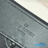 LV Pochette Voyage Souple (Black Monogram Shadow Leather)