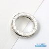 Bvlgari B.zero1 1-Band Ring (Silver 18K White Gold)