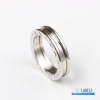 Bvlgari B.zero1 1-Band Ring (Silver 18K White Gold)