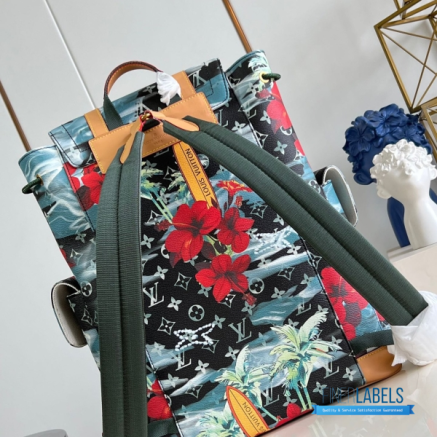 LV Christopher MM Backpack (Multicolor Monogram Surfin' Coated Canvas)