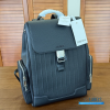 RIMOWA Never Still Flap Backpack Large (Black Canvas and Full-Grain Leather)