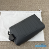 RIMOWA Never Still Leather Toiletry Bag (Anthracite Grey Grained Leather)
