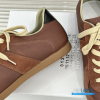Maison Margiela Replica Leather and Suede Sneakers in Brown