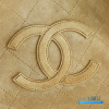 CHANEL Small Neo Cabas Shopping Bag (Dark Beige Suede & Gold-Tone Hardware)