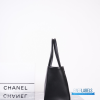 Chanel Archetype Small Shopping Tote (Black Calfskin)