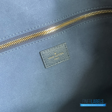 Louis Vuitton Neverfull MM (Dégradé Bleu Monogram Giant Empreinte Leather)