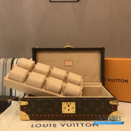 Louis Vuitton Coffret 8 Montres Watch Case 35 cm (Brown Monogram Canvas)