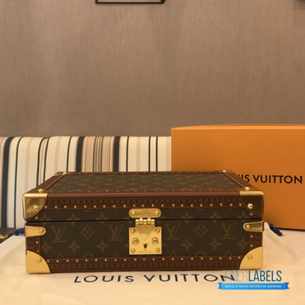 Louis Vuitton Coffret 8 Montres Watch Case 35 cm (Brown Monogram Canvas)