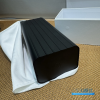 RIMOWA Specialty Watch Case 3-Slot (Matte Black Grooved Aluminum)
