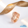 Bvlgari Serpenti Viper Two-Coil Ring
