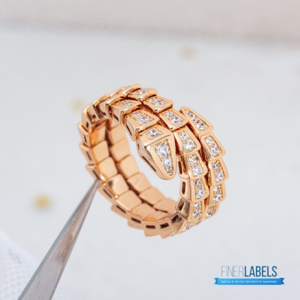 Bvlgari Serpenti Viper Two-Coil Ring