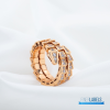 Bvlgari Serpenti Viper Two-Coil Ring