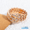 Bvlgari Serpenti Viper Two-Coil Ring