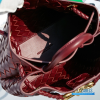 BV Small Andiamo Bag (Barolo Dark Burgundy Intrecciato Lambskin)