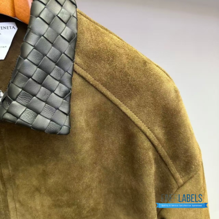 BV Suede Leather Blouson Jacket