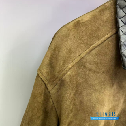 BV Suede Leather Blouson Jacket