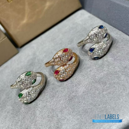 Bvlgari Serpenti Seduttori Double-Head Ring 