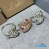 Bvlgari Serpenti Seduttori Double-Head Ring 
