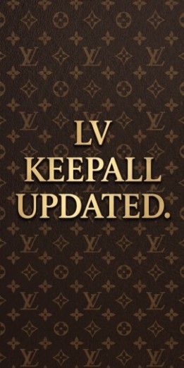 LATEST LV KEEPALL 