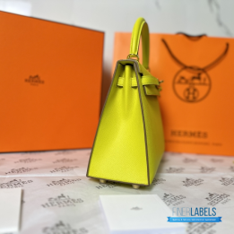 QC Hermès Mini Kelly Sellier bag