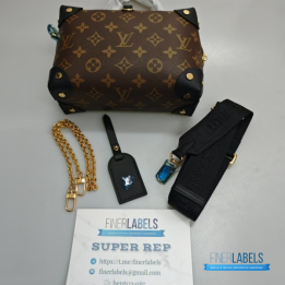 QC Louis Vuitton Petite Malle Souple Handbag