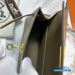 QC Hermes Ostrich Kelly Mini II Bag