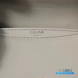 QC Celine Mini Besace Clea Bag in Shiny Calfskin Leather