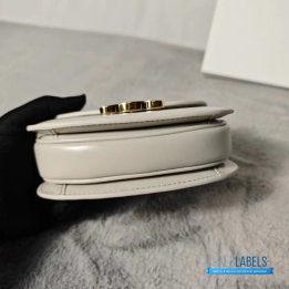 QC Celine Mini Besace Clea Bag in Shiny Calfskin Leather