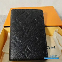 QC Louis Vuitton Pocket Organizer Black Monogram