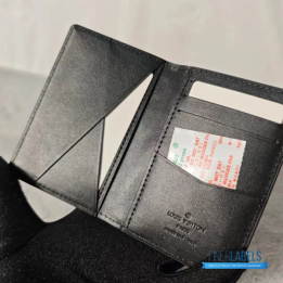 QC Louis Vuitton Pocket Organizer Black Monogram