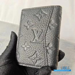 QC Louis Vuitton Pocket Organizer Black Monogram