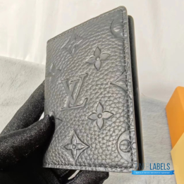 QC Louis Vuitton Pocket Organizer Black Monogram