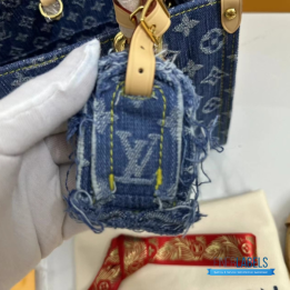 QC Louis Vuitton OnTheGo PM in Monogram Denim