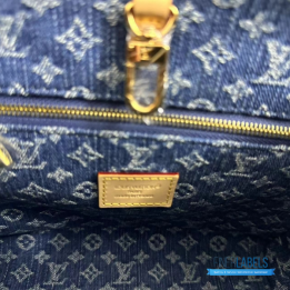 QC Louis Vuitton OnTheGo PM in Monogram Denim