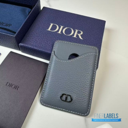 QC Christian Dior Saddle Magnetic Card Holder