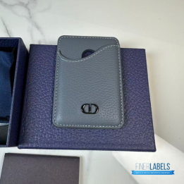 QC Christian Dior Saddle Magnetic Card Holder