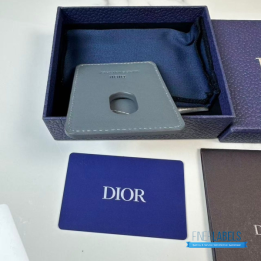 QC Christian Dior Saddle Magnetic Card Holder