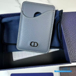 QC Christian Dior Saddle Magnetic Card Holder
