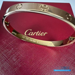 QC Cartier Love Bangles (Rose)