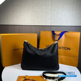 QC LV Boulogne Shoulder Bag (Black)