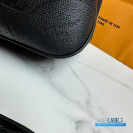 QC LV Boulogne Shoulder Bag (Black)