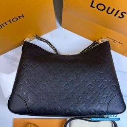 QC LV Boulogne Shoulder Bag (Black)