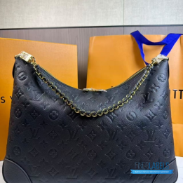 QC LV Boulogne Shoulder Bag (Black)