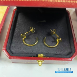 QC Cartier Juste un Clou Hoop Earrings