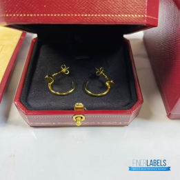 QC Cartier Juste un Clou Hoop Earrings